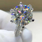 5 Carat  Moissanite 6-Prong Ring