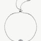 1 Carat Moissanite Chain Bracelet