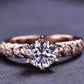 Moissanite 6-Prong Ring